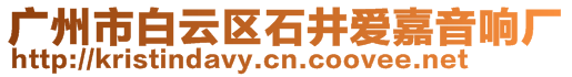 廣州市白云區(qū)石井愛嘉音響廠