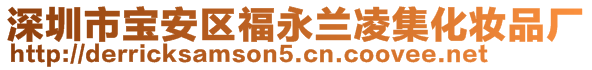 深圳市寶安區(qū)福永蘭凌集化妝品廠