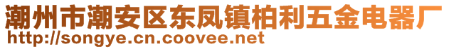 潮州市潮安區(qū)東鳳鎮(zhèn)柏利五金電器廠