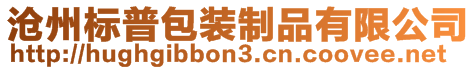 滄州標(biāo)普包裝制品有限公司