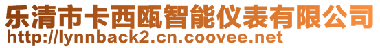 樂清市卡西甌智能儀表有限公司