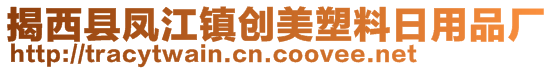 揭西縣鳳江鎮(zhèn)創(chuàng)美塑料日用品廠
