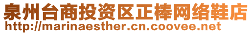 泉州臺(tái)商投資區(qū)正棒網(wǎng)絡(luò)鞋店