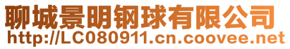 聊城景明鋼球有限公司