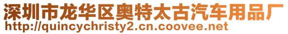 深圳市龍華區(qū)奧特太古汽車用品廠