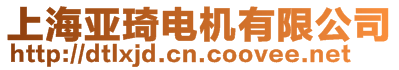 上海亞琦電機有限公司