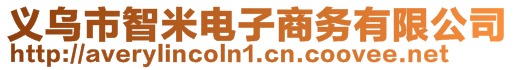 义乌市智米电子商务有限公司