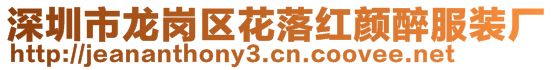 深圳市龍崗區(qū)花落紅顏?zhàn)矸b廠