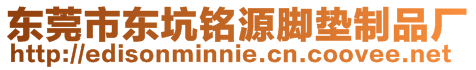 東莞市東坑銘源腳墊制品廠