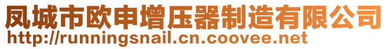 鳳城市歐申增壓器制造有限公司
