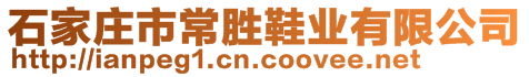 石家莊市常勝鞋業(yè)有限公司