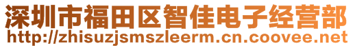 深圳市福田區智佳電子經營部