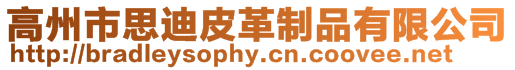 高州市思迪皮革制品有限公司
