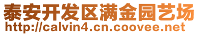泰安開發(fā)區(qū)滿金園藝場