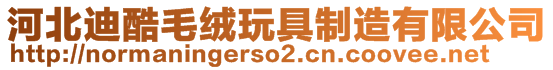 河北迪酷毛絨玩具制造有限公司