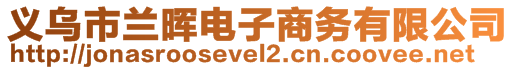 義烏市蘭暉電子商務(wù)有限公司