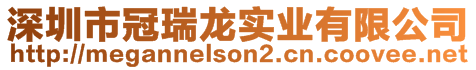 深圳市冠瑞龍實業(yè)有限公司