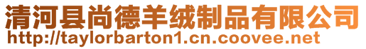 清河縣尚德羊絨制品有限公司