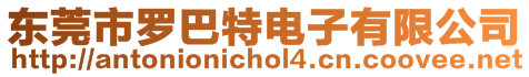 東莞市羅巴特電子有限公司