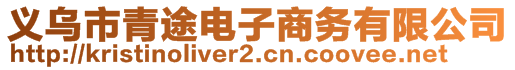 義烏市青途電子商務有限公司