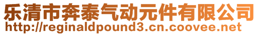 乐清市奔泰气动元件有限公司