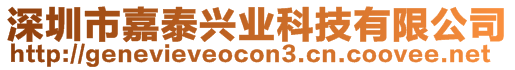 深圳市嘉泰興業科技有限公司