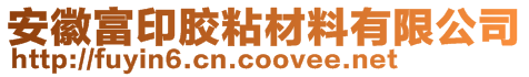 安徽富印胶粘材料有限公司