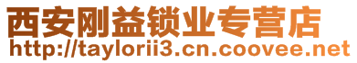 西安剛益鎖業專營店