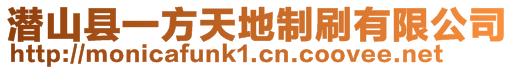 潛山縣一方天地制刷有限公司