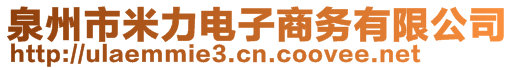 泉州市米力電子商務(wù)有限公司