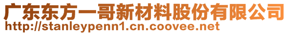 廣東東方一哥新材料股份有限公司