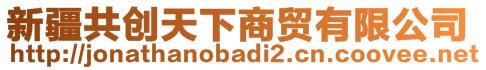 新疆共創(chuàng)天下商貿(mào)有限公司