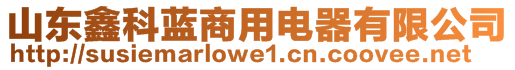 山東鑫科藍(lán)商用電器有限公司