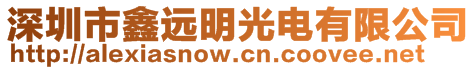 深圳市鑫远明光电有限公司