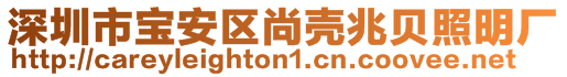 深圳市寶安區(qū)尚殼兆貝照明廠