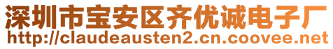 深圳市宝安区齐优诚电子厂