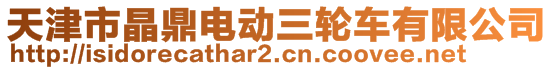 天津市晶鼎电动三轮车有限公司