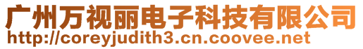 廣州萬視麗電子科技有限公司