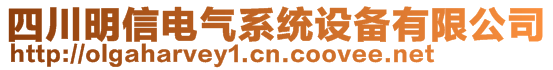 四川明信电气系统设备有限公司