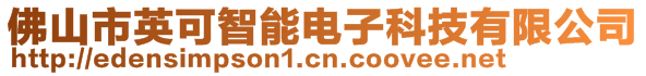 佛山市英可智能电子科技有限公司