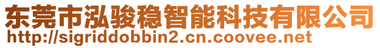 東莞市泓駿穩(wěn)智能科技有限公司