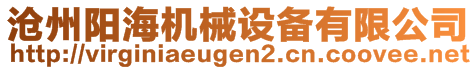 滄州陽海機(jī)械設(shè)備有限公司