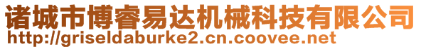 诸城市博睿易达机械科技有限公司