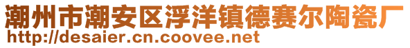 潮州市潮安区浮洋镇德赛尔陶瓷厂