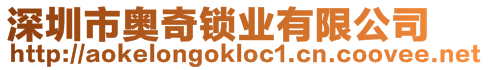 深圳市奧奇鎖業(yè)有限公司
