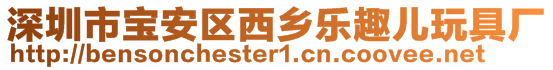 深圳市寶安區西鄉樂趣兒玩具廠