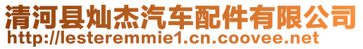 清河縣燦杰汽車配件有限公司