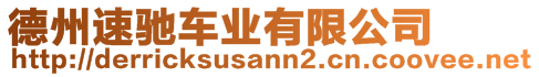 德州速馳車業有限公司