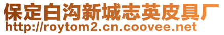 保定白溝新城志英皮具廠