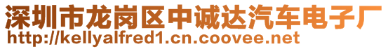 深圳市龍崗區(qū)中誠(chéng)達(dá)汽車(chē)電子廠